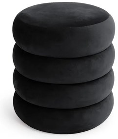 Taburetka SNUGGO čierna