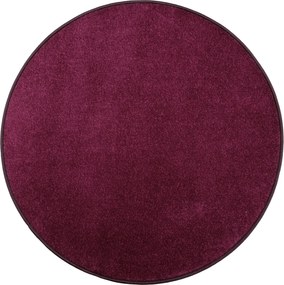 Vopi, AKCIA: 250x250 (průměr) kruh cm Kusový koberec Eton fialový 48 kruh, fialová, kuchyňa