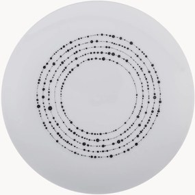 Porcelánové dezertné taniere Basic, 4 ks