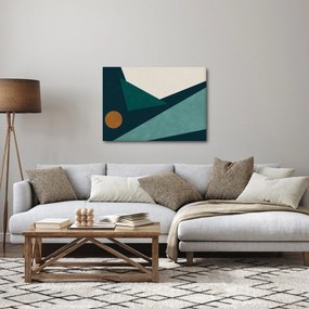 Obraz - Kubistická abstrakcia (70x50 cm)