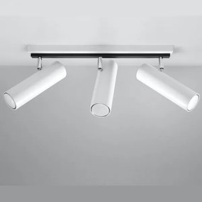 Bodové svietidlo DIREZIONE 3xGU10/40W/230V biela