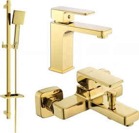 Mexen Cetus DQ45 vaňový set, zlatý - 744303DQ45-50