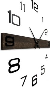 SENTOP | Minimalistické elegantné hodiny dubové drevo I SENTOP MAS023-3169-SILVER-80 analógové