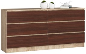 Komoda Koa III (dub sonoma + wenge). Vlastná spoľahlivá doprava až k Vám domov. 1069398