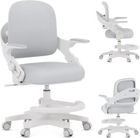 Detská otočná stolička Mark Adler Junior 4.3 sivá