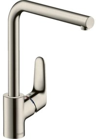 HANSGROHE Focus M41 páková drezová batéria, 1jet, výška výtoku 277 mm, vzhľad nerezovej ocele, 31817800