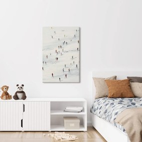 Obraz zimné radovánky na svahu