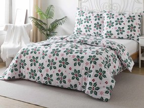 XPOSE® Bavlnené Renforcé obliečky VESELÉ VIANOCE - biele