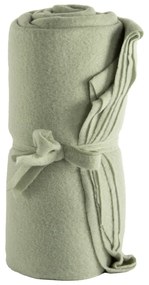 Zelená fleecová deka 130x160 cm Riso – Tiseco Home Studio