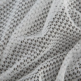 ZÁCLONA NA KRÚŽKOCH ABI1 140X250 CM BIELA