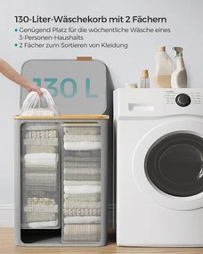 Kôš na bielizeň 130L LCB513G01