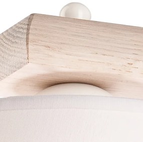 Nástenné svietidlo 1xE27/60W/230V dub