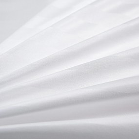 Hotelové obliečky z mikrovlákna JASMINE biele - prúžok 2 cm, hotelové vrecko Rozmer obliečky: 70 x 90 cm | 140 x 200 cm