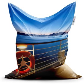 Sablio Sedací vak Pohľad z lode - 200x140 cm