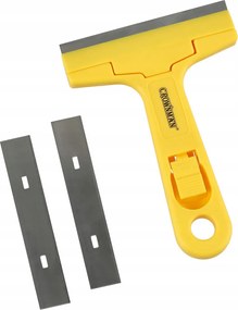 CROWNMAN 145mm škrabka na farby s výmennými čepeľami