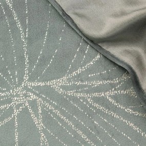 Dekorstudio Elegantný zamatový behúň na stôl BLINK 12 strieborný Rozmer behúňa (šírka x dĺžka): 35x140cm