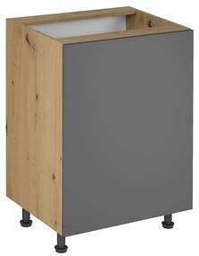 Skrinka do kuchyne Langen d60 grey