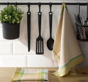 Sada kuchynských utierok OLIVIA 2 zelená / žltá