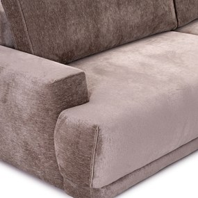 PROXIMA.store - Rohová sedačka plocha spania 138x215 - LATTE TYP ROHU: Pravý, SKUPINA LÁTOK: Skupina 1