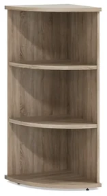 Stredná rohová skriňa Impress 37 x 37 x 119,6 cm, dub sonoma