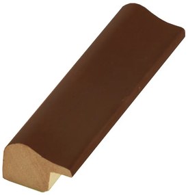 DANTIK rám na obraz 15x20 | NPINO tmavě hnědá (Sklo Čiré)