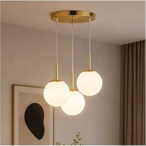 Brilagi - Luster na lanku MILO 3xE27/60W/230V zlatý