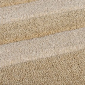 Flair Rugs koberce AKCIA: 80x230 cm Ručne všívaný behúň Lois Scallop Natural - 80x230 cm