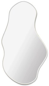 Ferm Living Dizajnové nástenné zrkadlo Pond Brass – large