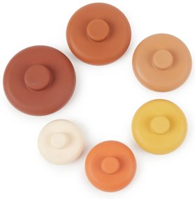 Bieco - Silikónová stohovacia veža - Chocolate Bliss