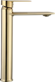 Rea Veneta, vysoká umývadlová batéria h-295, zlatá lesklá, REA-B6419