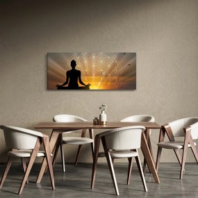 Obraz meditácie (120x50 cm)