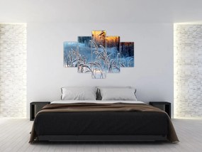 Obraz - Zimná lúka (150x105 cm)