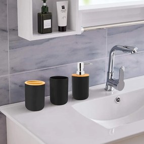 Dekorstudio Kúpeľňový set 6 dielny - čierny