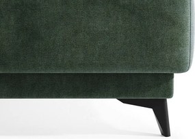 Posteľ Kalla 140x200 cm, fľaškovo zelená látka