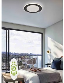 Top Light - LED Stmievateľné stropné svietidlo NORMAN LED/51W/230V čierna + DO