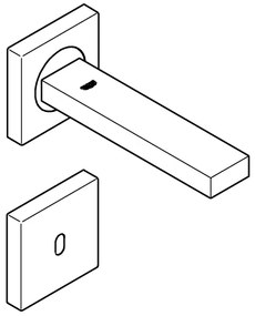 GROHE 36442000 - Infračervená elektronická batéria EUROCUBE E lesklý chróm