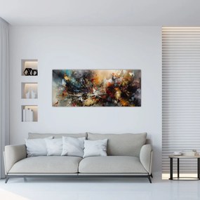Obraz - Abstraktná grafika (120x50 cm)