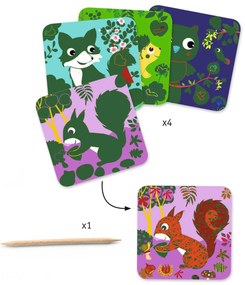 Vyškrabávanie – Zvieratá z lesa