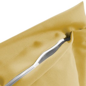 Biante Dekoračná obliečka na vankúš s lemom Rongo RG-098 Horčicová 35 x 45 cm