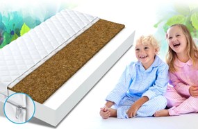 Detský matrac JUNIOR MAX RELAX 180x90x10 cm - pena / kokos