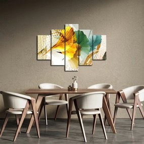 Obraz - Listy (150x105 cm)