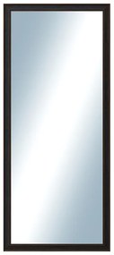 DANTIK - Zrkadlo v rámu, rozmer s rámom 60x140 cm z lišty ANDRÉ veľká čierna (3154)