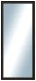DANTIK - Zrkadlo v rámu, rozmer s rámom 60x140 cm z lišty ANDRÉ veľká čierna (3154)