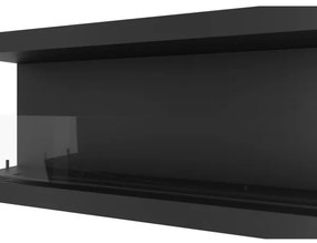InFire - Vstavaný BIO krb 120x50 cm 5kW čierna