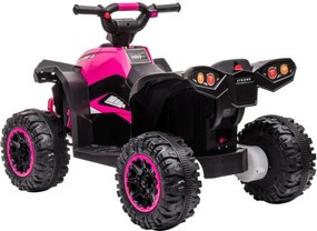 LEAN CARS HL568 Ružový dobíjací štvorkolka