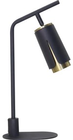 Milagro Stolná lampa FLOWER 1xGU10/8W/230V čierna MI2362