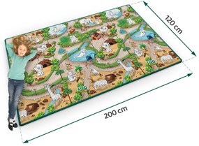 Rolovaná penová podložka na vyfarbovanie 200 x 120 x 0,3 cm Ricokids RK-343