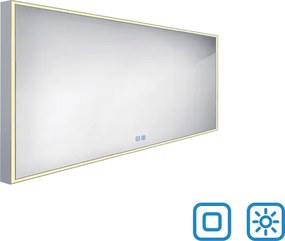 Nimco LED zrkadlo 1400x700 s dvoma dotykovými senzormi - ZP 13008VX