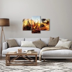 Obraz - Šamanský motív (90x60 cm)