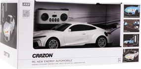 Ramiz R/C auto + nabíjacia stanica Biela